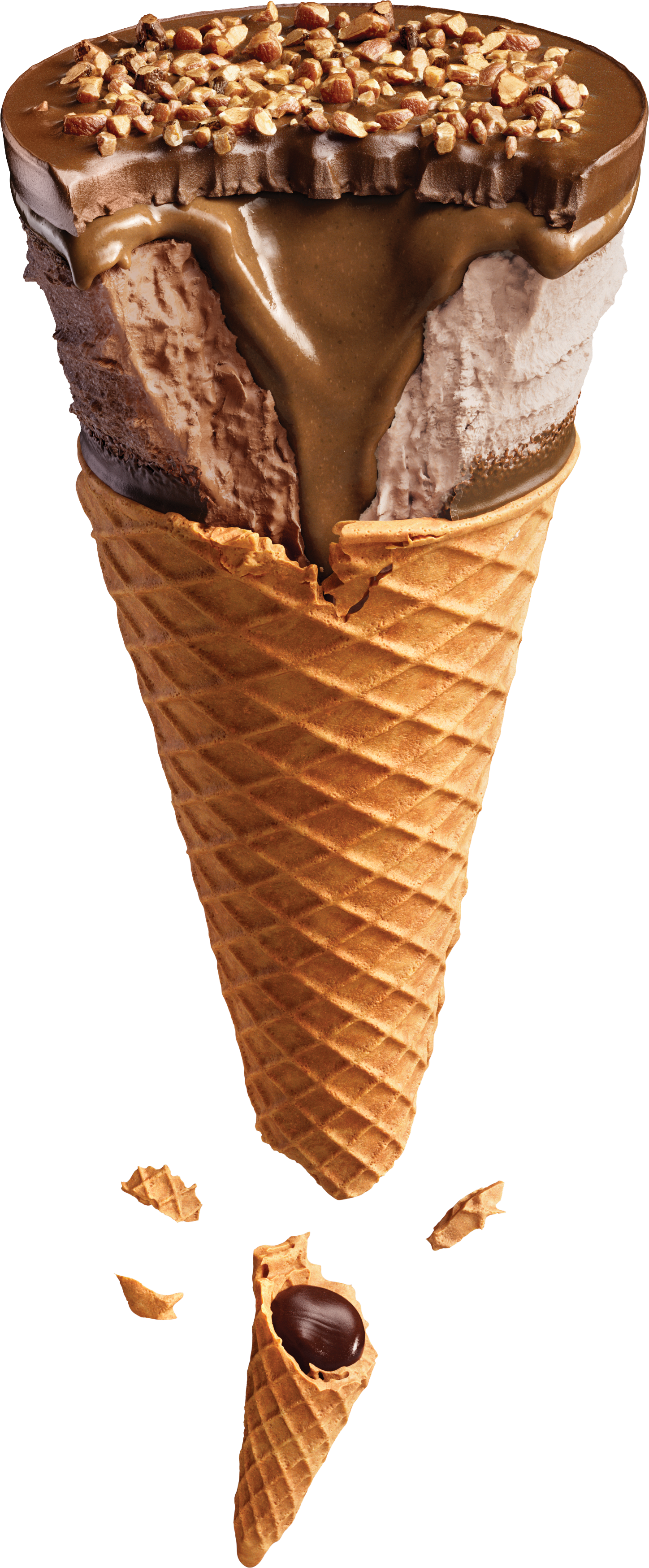 Cornetto Max Choco/Hazelnut 115g
